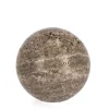 Bizzotto Oggettistica>DECORAZIONE TIKAR SFERA MARMO MARRONE D7