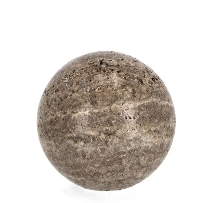 Bizzotto Oggettistica>DECORAZIONE TIKAR SFERA MARMO MARRONE D7
