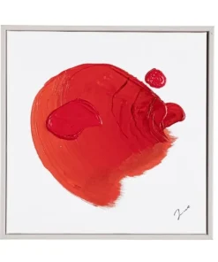 Bizzotto Quadri E Stampe>DIPINTO C-C TRILIX ROSSO 756 30X30