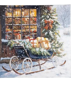 Bizzotto Oggettistica>DIPINTO SILENT NIGHT 9117 60X60