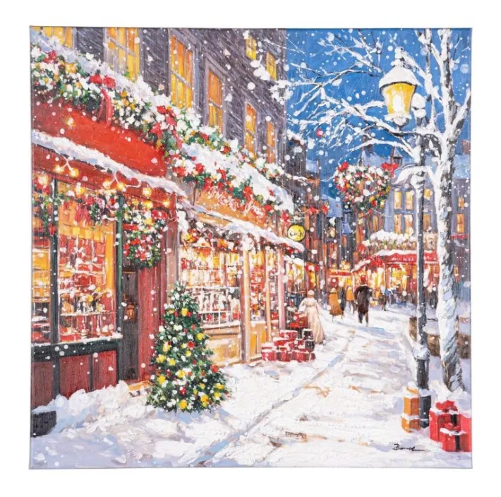 Bizzotto Oggettistica>DIPINTO SILENT NIGHT 9069 60X60