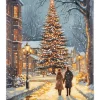 Bizzotto Oggettistica>DIPINTO SILENT NIGHT 5008 50X70