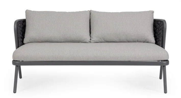 Bizzotto Divani>DIVANO 2 POSTI ANTRACITE QS22/GRAPHITE - HARLOW
