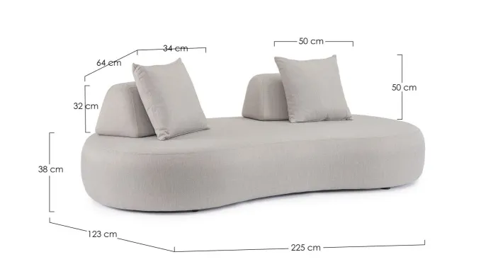 Bizzotto Divani>DIVANO C-C COOPER GRAPHITE
