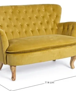Bizzotto Divani>DIVANO COLOR SENAPE - ORLINS