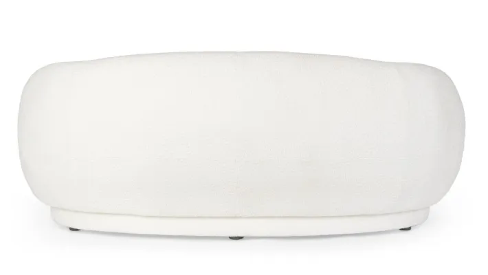 Bizzotto Divani>DIVANO EFFETTO BOUCLE' BIANCO - TECLA