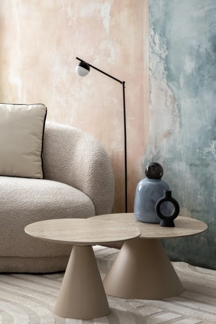 Bizzotto Divani>DIVANO EFFETTO BOUCLE' NATURALE - TECLA