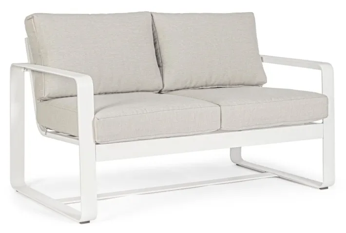 Bizzotto Divani>DIVANO IN ALLUMINIO BIANCO YK11 - MERRIGAN