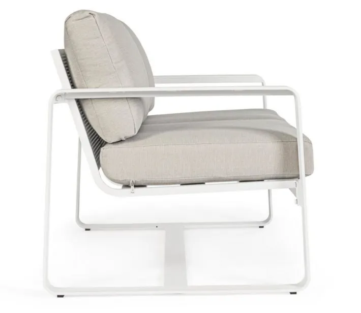 Bizzotto Divani>DIVANO IN ALLUMINIO BIANCO YK11 - MERRIGAN