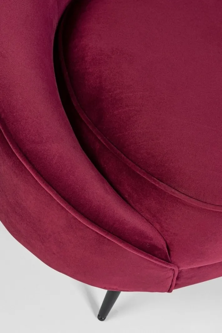 Bizzotto Divani>DIVANO IN VELLUTO COLOR WINE - SERAPHIN