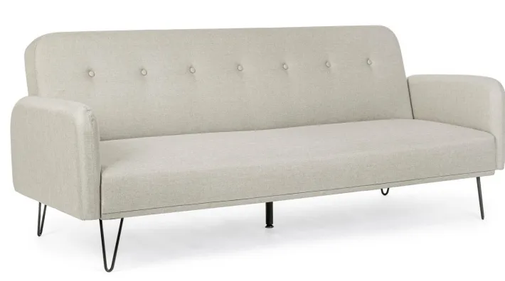 Bizzotto Divani Letto>DIVANO LETTO IN TESSUTO BEIGE - BRIDJET