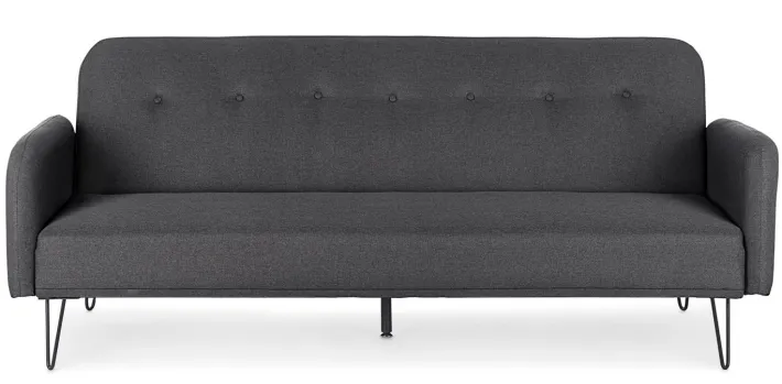 Bizzotto Divani Letto>DIVANO LETTO IN TESSUTO NERO - BRIDJET