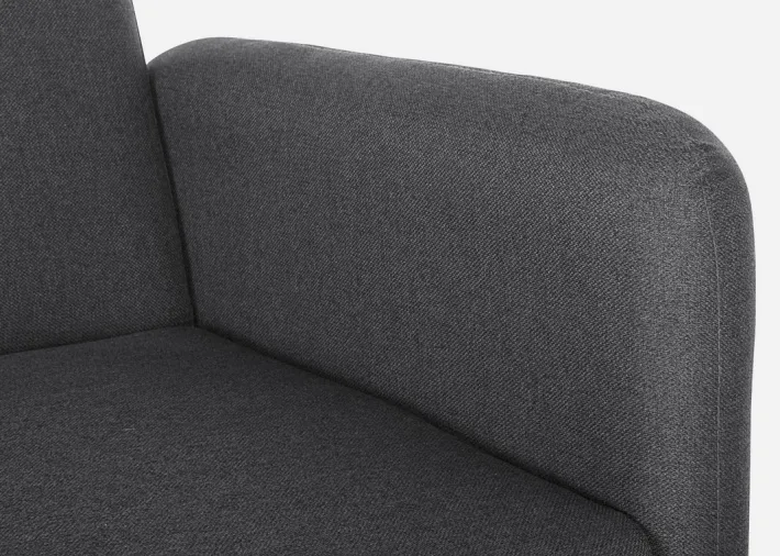Bizzotto Divani Letto>DIVANO LETTO IN TESSUTO NERO - BRIDJET