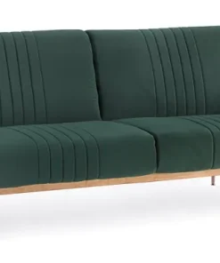 Bizzotto Divani Letto>DIVANO LETTO IN VELLUTO VERDE SCURO - JOHNNY