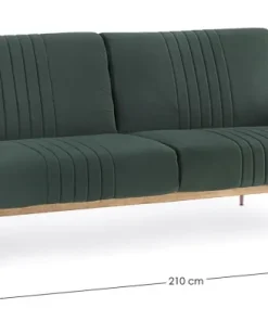 Bizzotto Divani Letto>DIVANO LETTO IN VELLUTO VERDE SCURO - JOHNNY