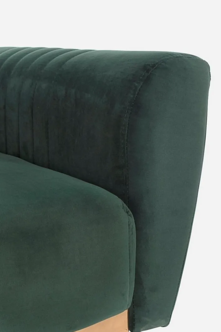 Bizzotto Divani Letto>DIVANO LETTO IN VELLUTO VERDE SCURO - JOHNNY