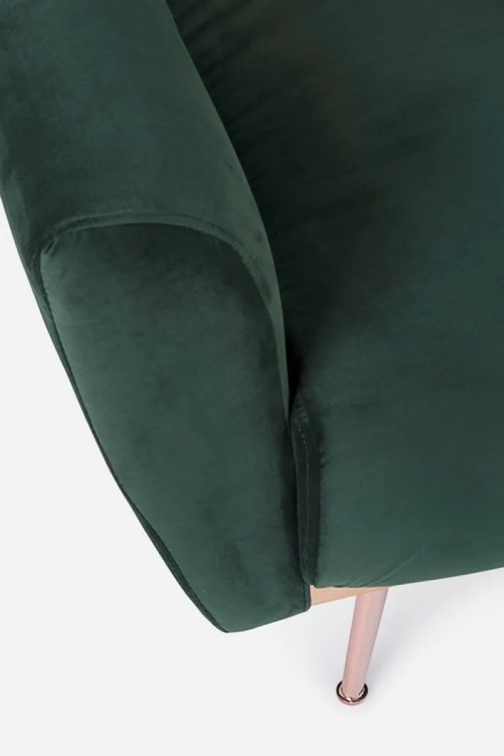 Bizzotto Divani Letto>DIVANO LETTO IN VELLUTO VERDE SCURO - JOHNNY
