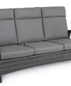 Bizzotto Divani>DIVANO RECLINABILE IN ALLUMINIO ANTRACITE JX55 - BRITTON