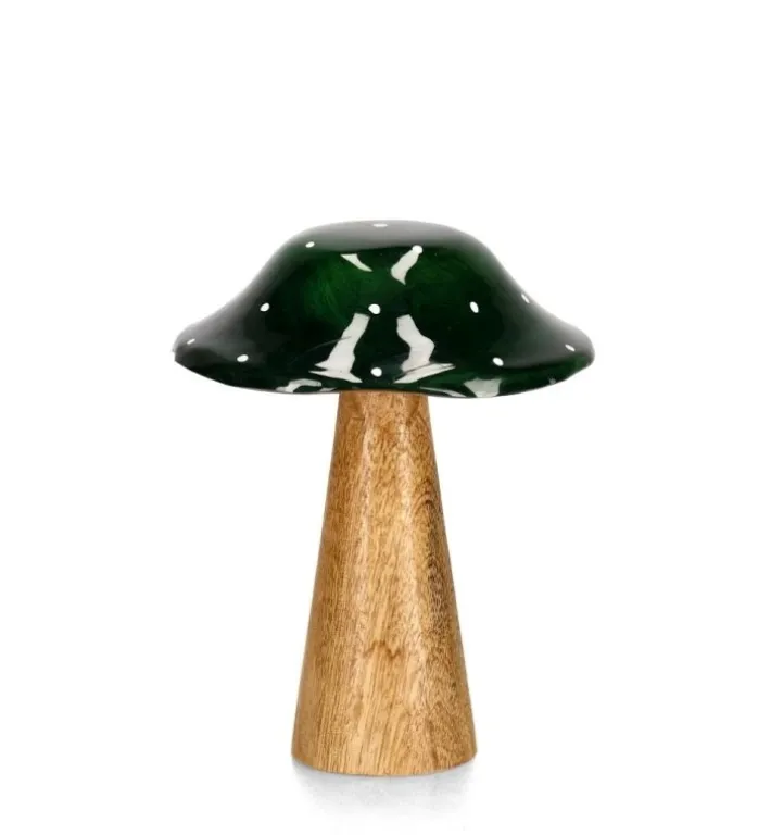 Bizzotto Oggettistica>FUNGO JASPER STAND VERDE-NAT H15