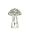 Bizzotto Oggettistica>FUNGO VT BRILLANT STAND ARGENTO H10