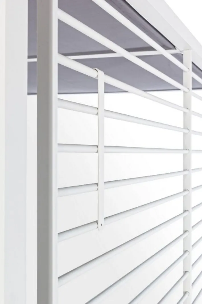 Bizzotto Pergole E Gazebo>GAZEBO IN ALLUMINIO 3X3.6 BIANCO LH30 - NOAH
