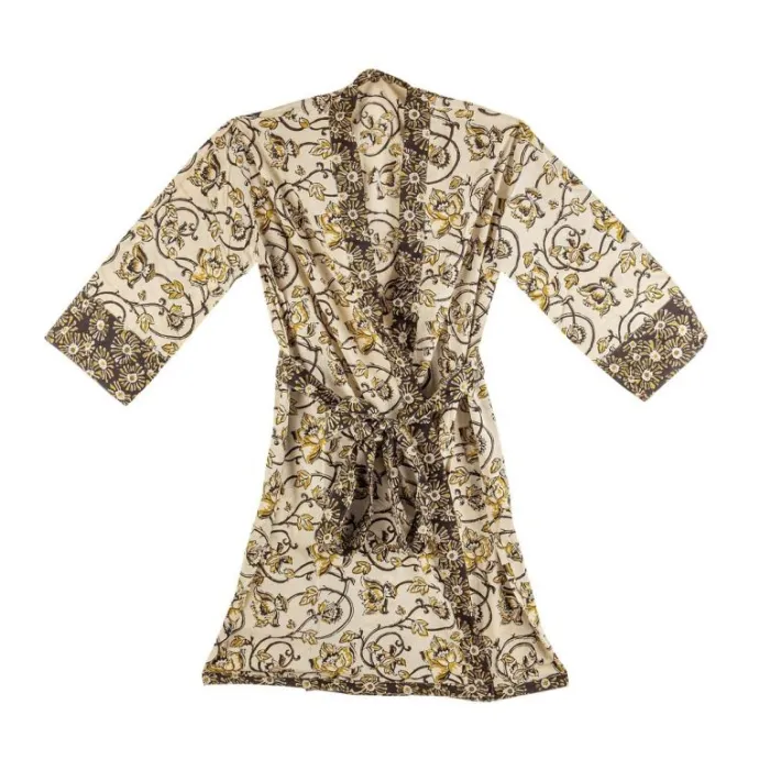 Bizzotto Accessori In Tessuto>KIMONO CALAIS AVORIO C-FIORE-MARGHERITA