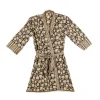 Bizzotto Accessori In Tessuto>KIMONO CALAIS NERO C-TULIPANO-ROMBO