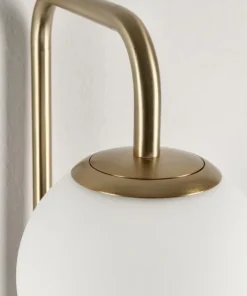 Bizzotto Lampade Da Parete>LAMPADA APPLIQUE DELPHINE TO DORATO H50