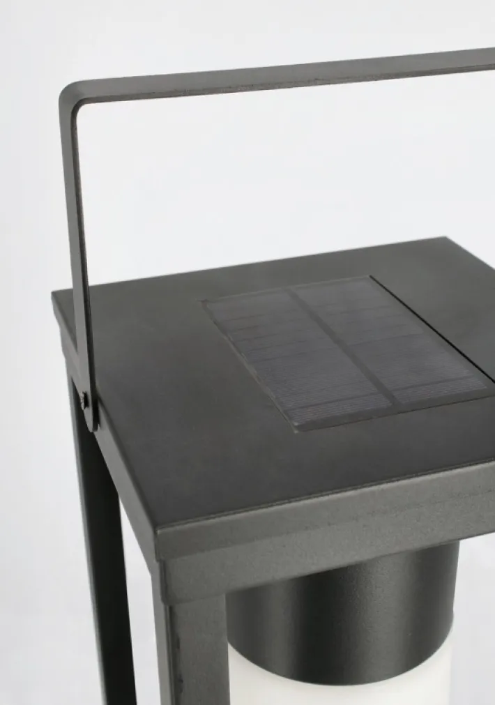 Bizzotto Illuminazione>LAMPADA SOLAR LED QU NERO C-MANICO H38