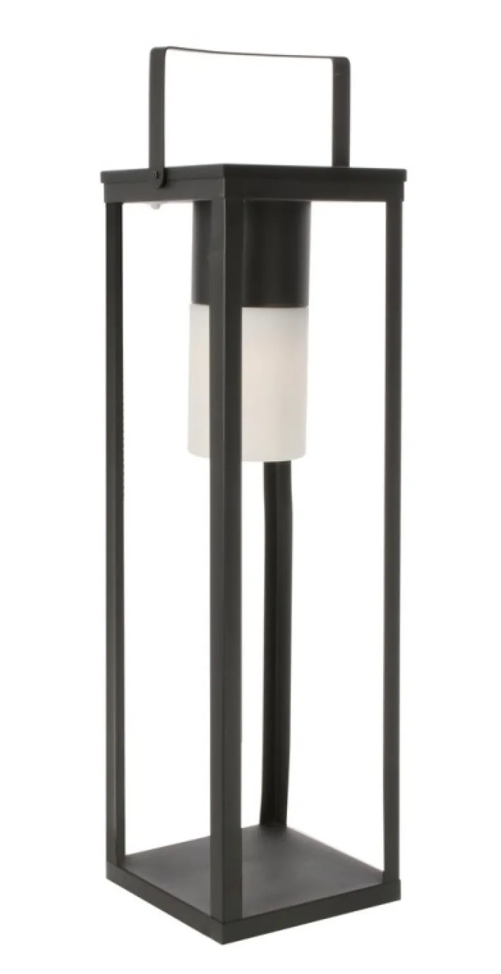 Bizzotto Illuminazione>LAMPADA SOLAR LED QU NERO C-MANICO H75