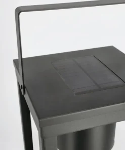 Bizzotto Illuminazione>LAMPADA SOLAR LED QU NERO C-MANICO H75