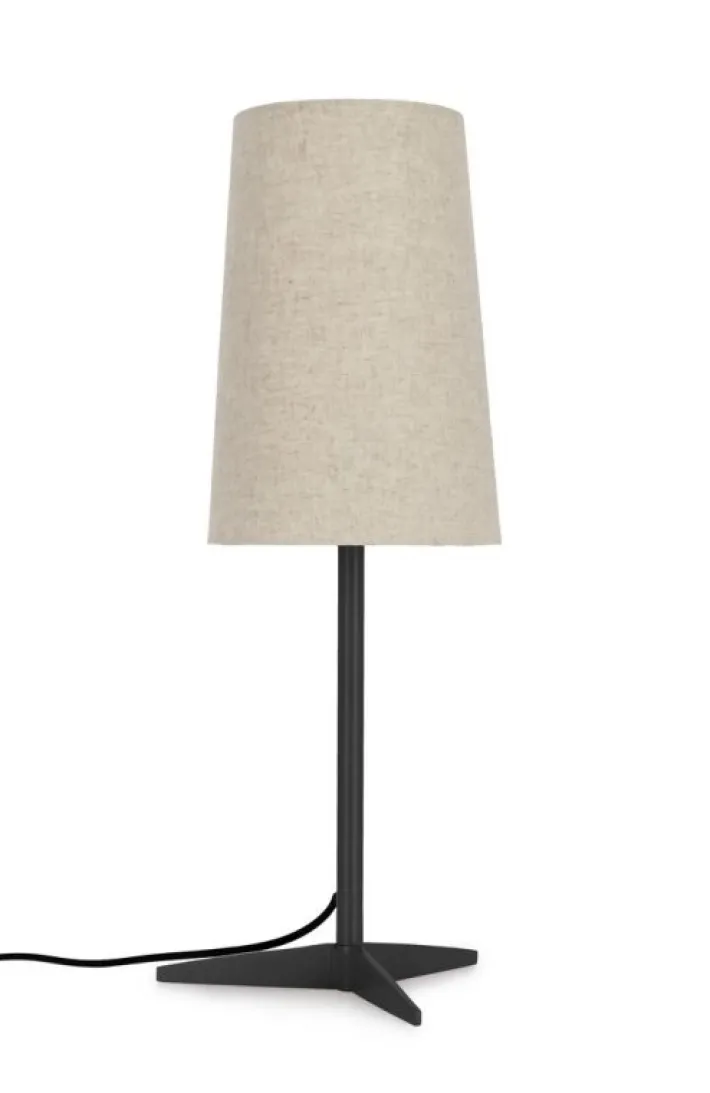 Bizzotto Lampade Da Tavolo>LAMPADA TAV. ASSAM NERO BEIGE H60