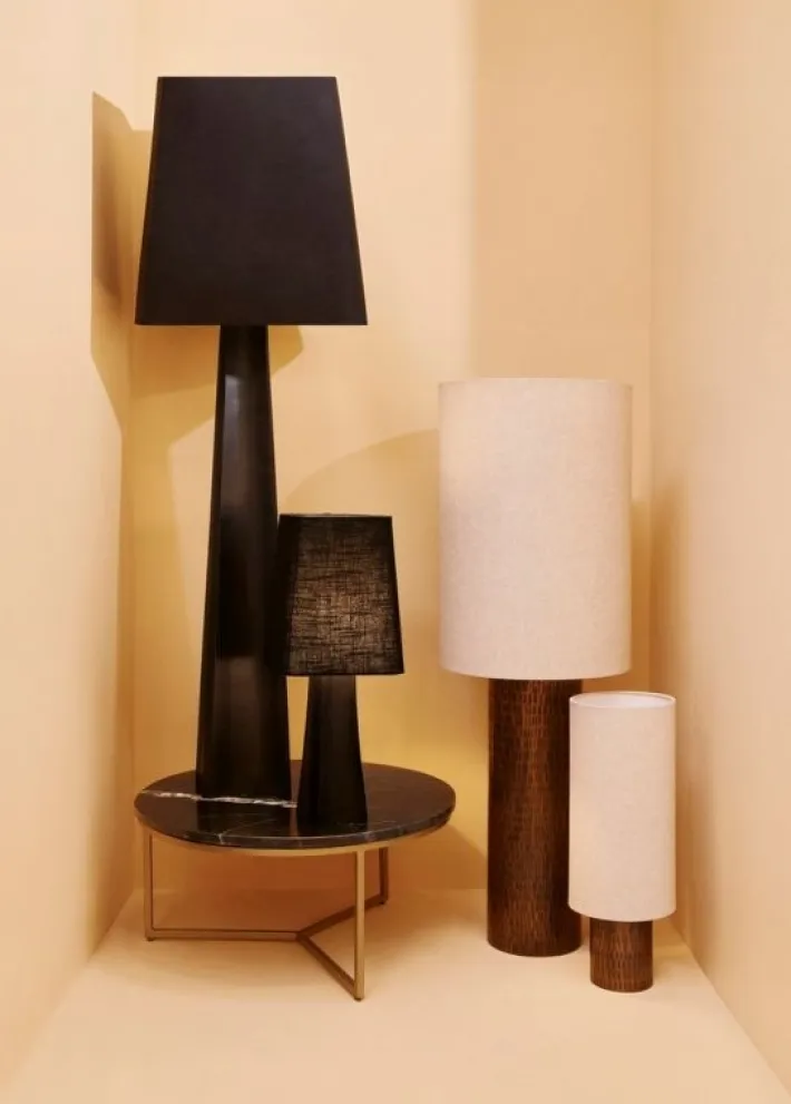 Bizzotto Lampade Da Tavolo>LAMPADA TAV. BIHAR MARRONE H41