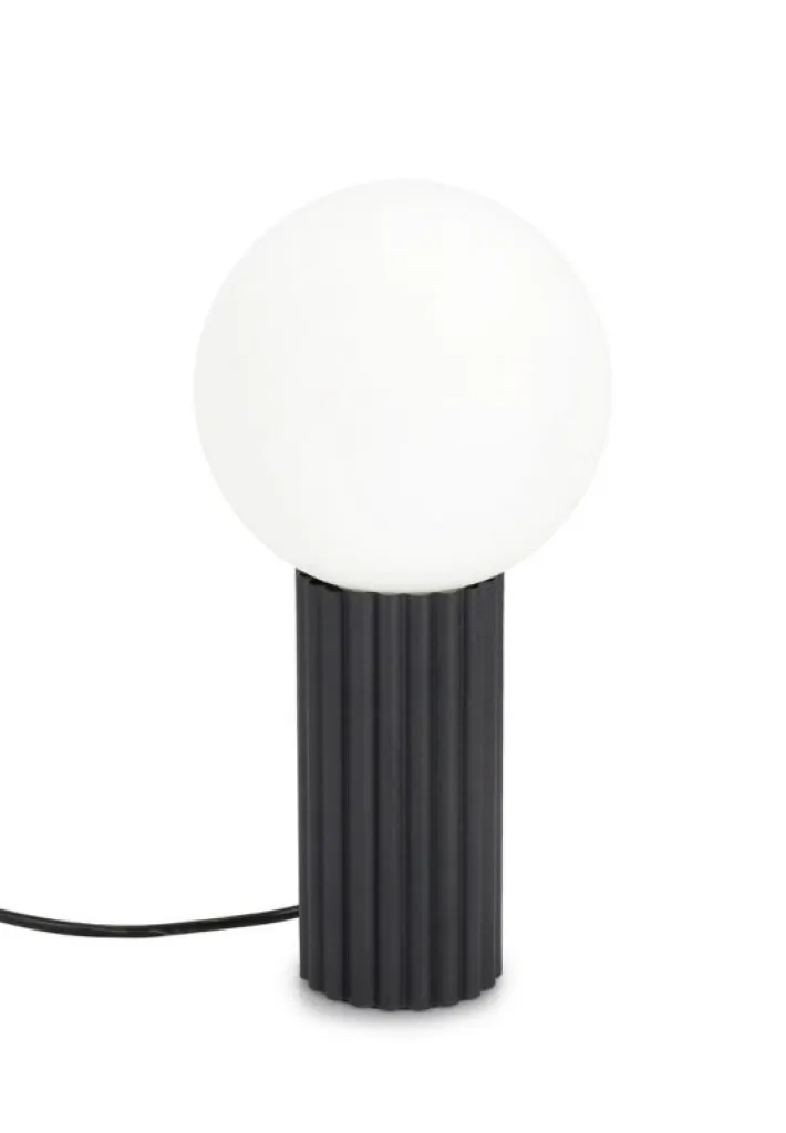Bizzotto Lampade Da Tavolo>LAMPADA TAV. DELPHINE TONDO NERO H30