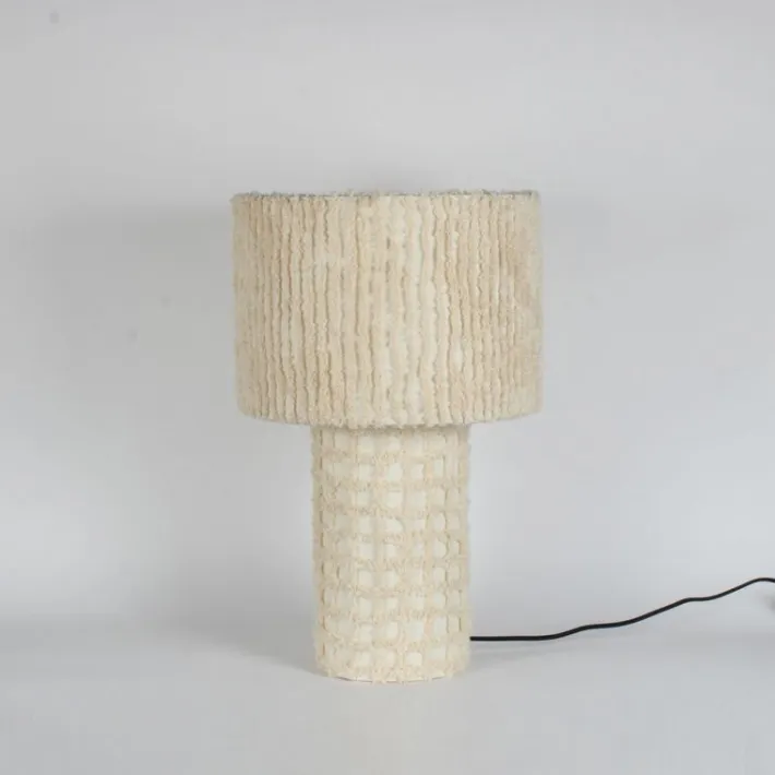 Bizzotto Lampade Da Tavolo>LAMPADA TAV. DEVANG CHECK BEIGE H57