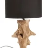 Bizzotto Lampade Da Tavolo>LAMPADA TAV. ESROOTS NERO H55