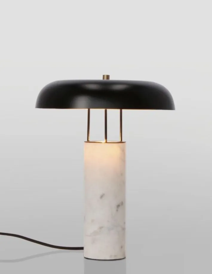 Bizzotto Lampade Da Tavolo>LAMPADA TAV. KAITHAL MARMORIZZ BIANC H33