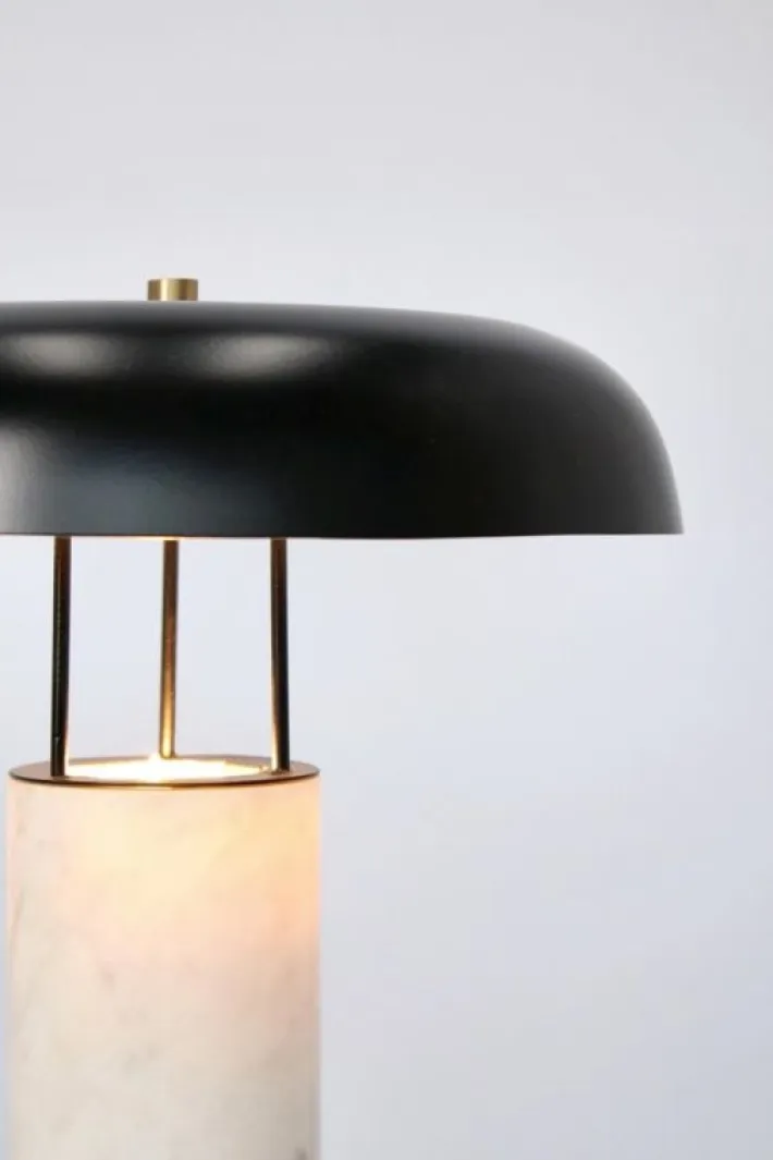Bizzotto Lampade Da Tavolo>LAMPADA TAV. KAITHAL MARMORIZZ BIANC H33