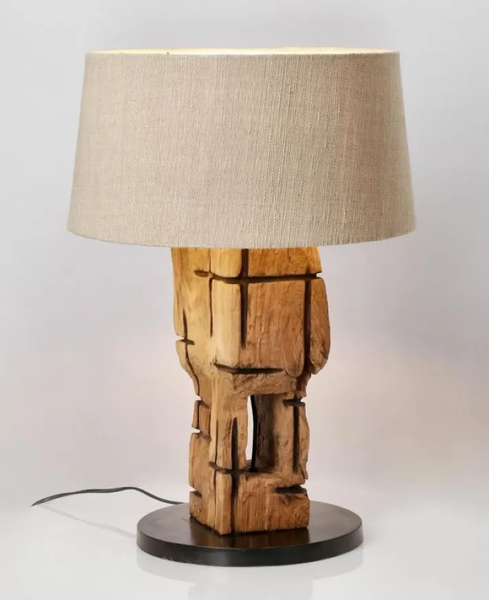 Bizzotto Lampade Da Tavolo>LAMPADA TAV. KLETA BEIGE H53
