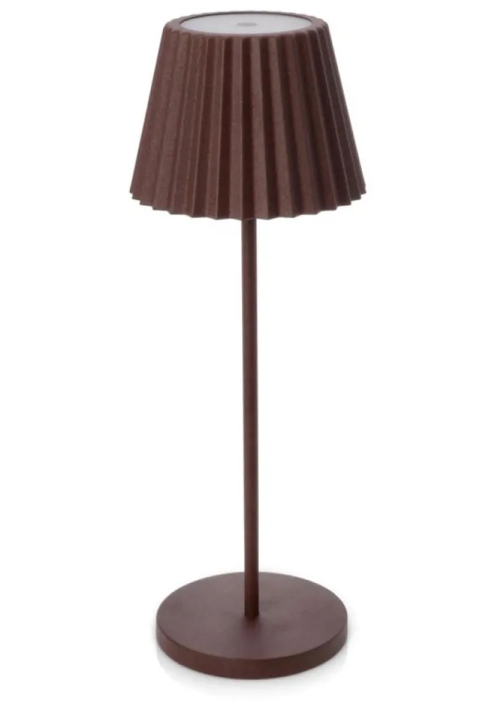 Bizzotto Illuminazione>LAMPADA TAV. LED ARTIKA MARRONE H36