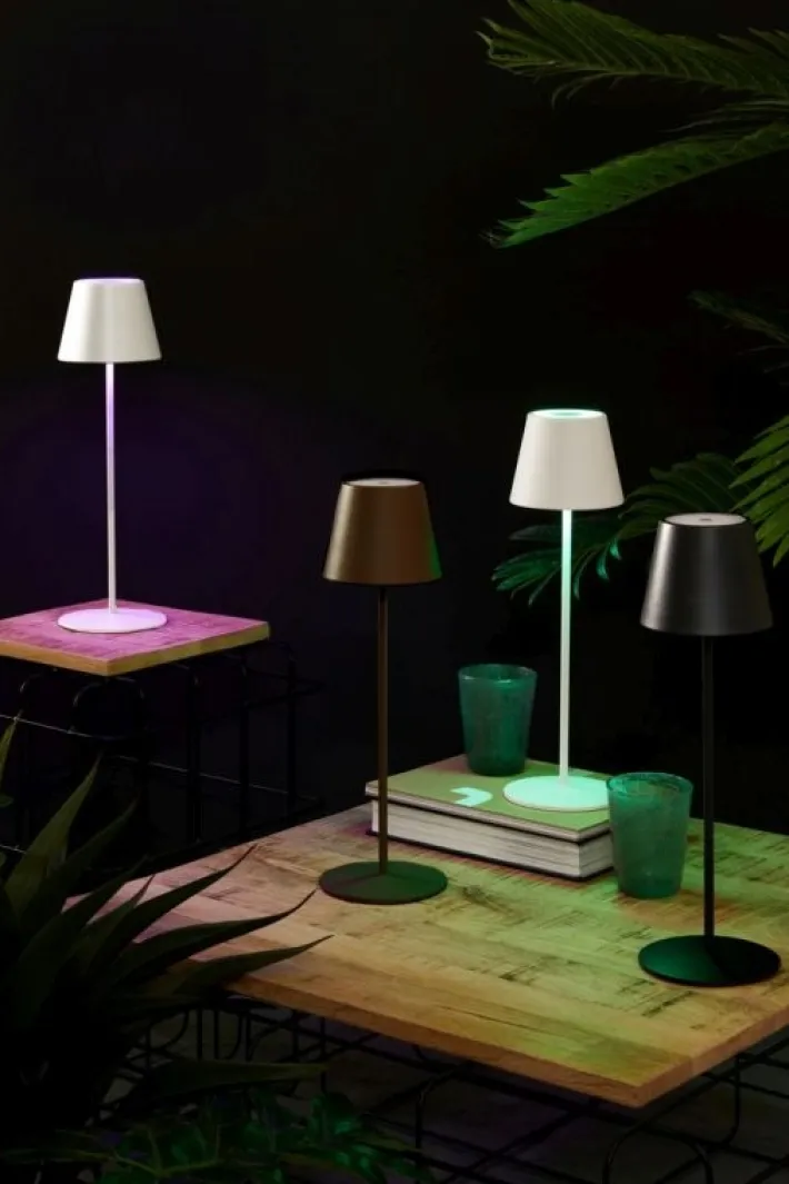 Bizzotto Illuminazione>LAMPADA TAV. LED ETNA BIANCO H38