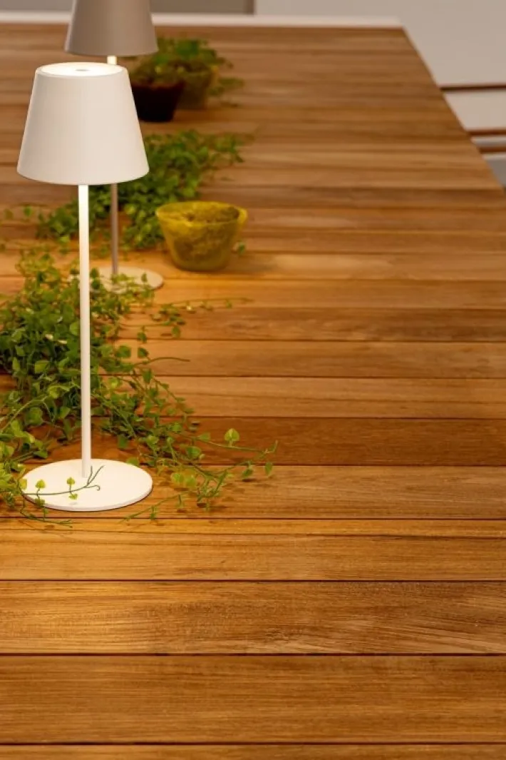 Bizzotto Illuminazione>LAMPADA TAV. LED ETNA BIANCO H38