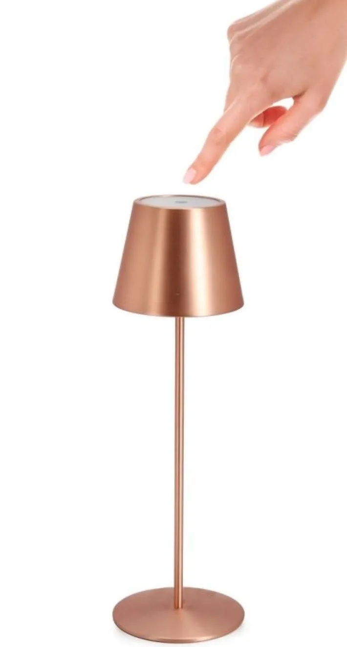 Bizzotto Illuminazione>LAMPADA TAV. LED ETNA BRONZO H38