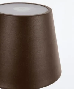 Bizzotto Illuminazione>LAMPADA TAV. LED ETNA MARRONE H38