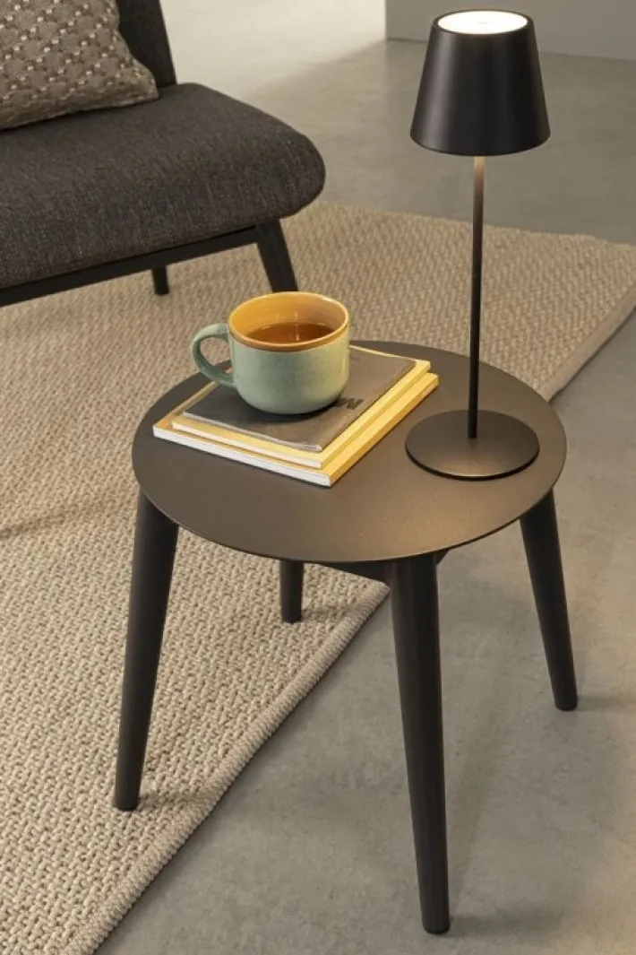 Bizzotto Illuminazione>LAMPADA TAV. LED ETNA NERO H38