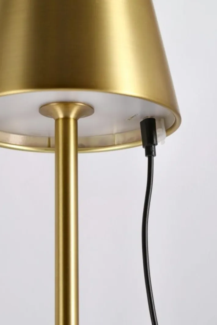 Bizzotto Illuminazione>LAMPADA TAV. LED ETNA ORO H38