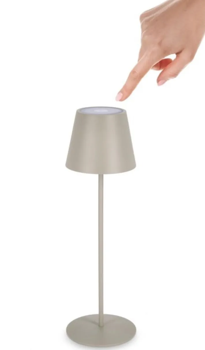 Bizzotto Illuminazione>LAMPADA TAV. LED ETNA TORTORA H38