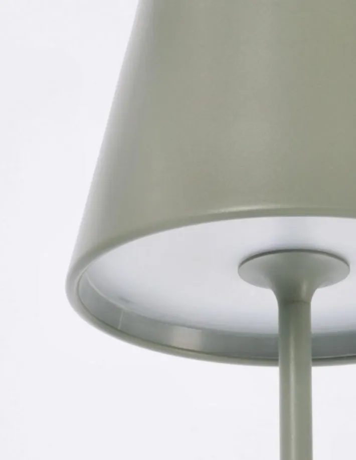 Bizzotto Illuminazione>LAMPADA TAV. LED ETNA VERDE SALVIA H38
