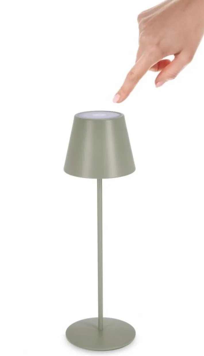 Bizzotto Illuminazione>LAMPADA TAV. LED ETNA VERDE SALVIA H38