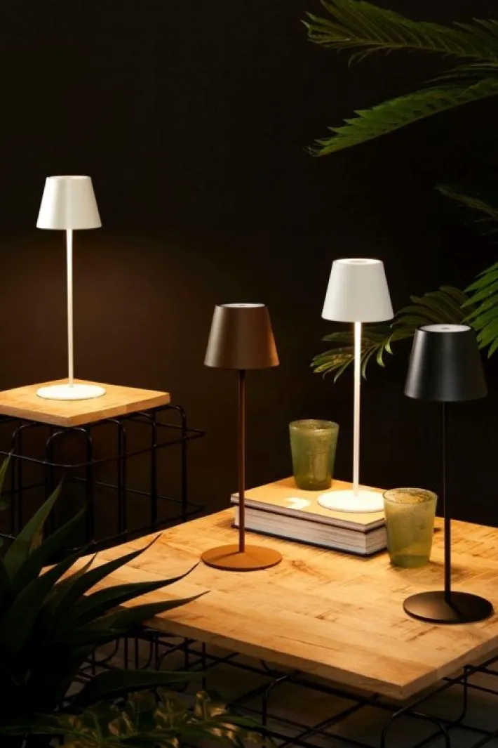 Bizzotto Illuminazione>LAMPADA TAV. LED MULTICO ETNA BIANC H38